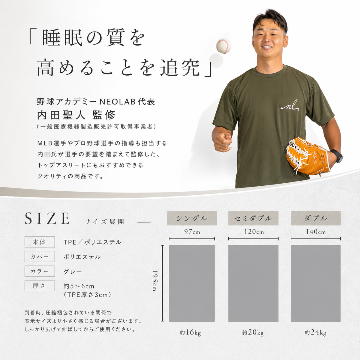 Sleepia 寝落ちマットレス – NEOLAB Sleepia 寝落ちマットレス – NEOLAB