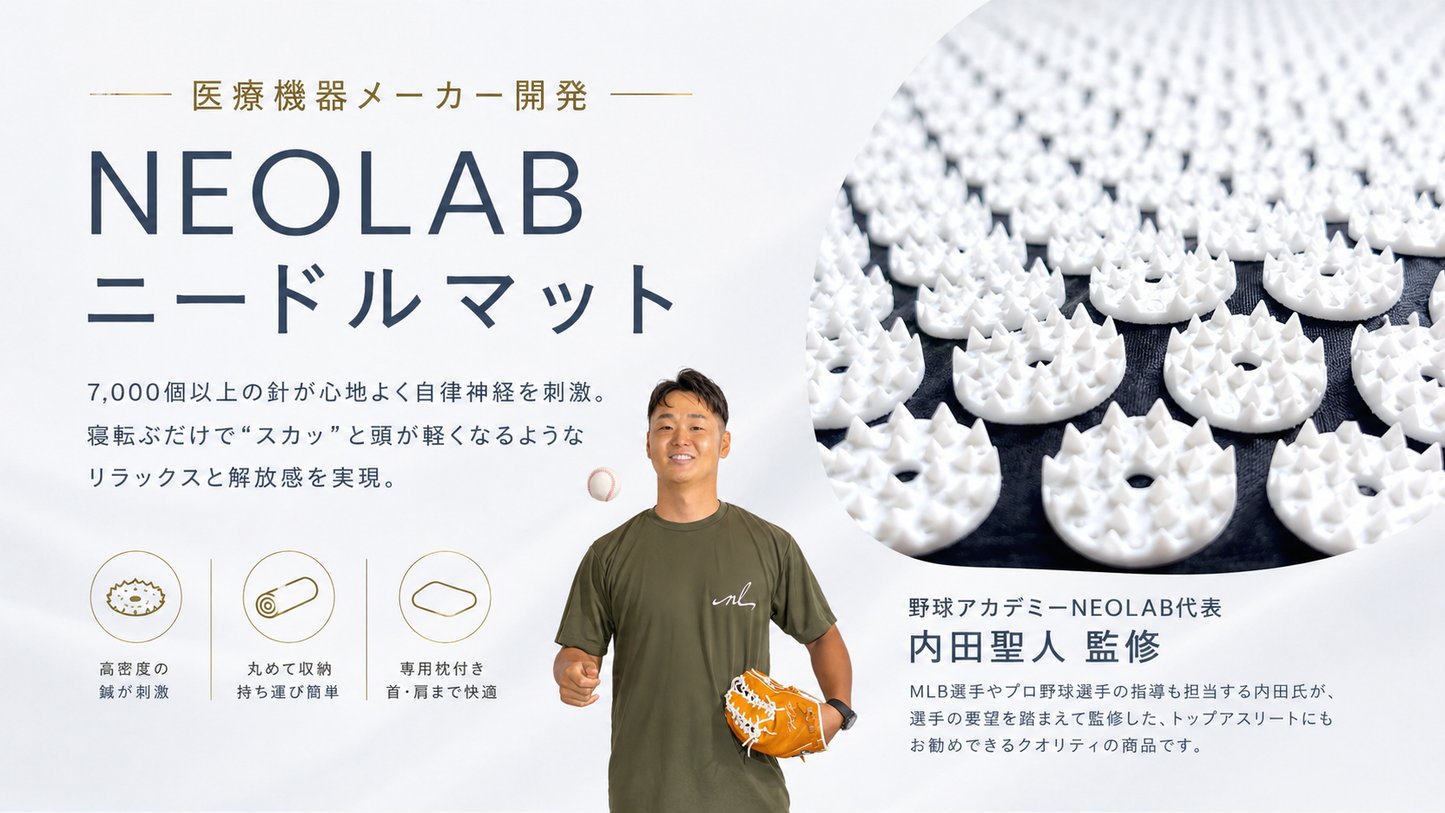 NEOLAB 【新品未使用】ニードルマット 自律神経 整う 美容 ニードルマット＆まくらセット – NEOLAB