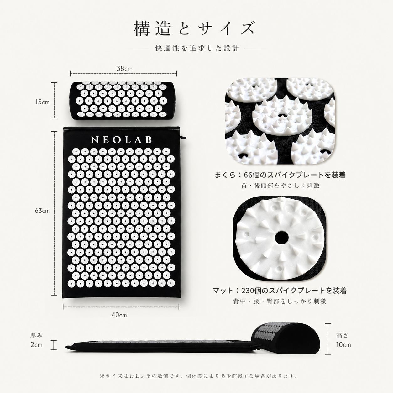 ニードルマット＆まくらセット – NEOLAB